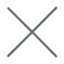 Cruceta 1mm en T 100 Unidades | Cortag