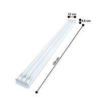 Regleta LED 3x18W + Tubo T8 | Splendor