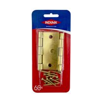 Bisagra con Pasador C-16 Dorada 3 x 3" | Induma