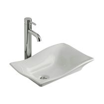 Lavamanos Vessel Carusso 46cm Blanco E240-BL | FV