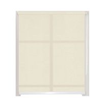 Cortina Traslúcida Beige 1.60x1.60m | Plastilisto