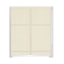 Cortina Traslúcida Beige 1.80x2.10m | Plastilisto