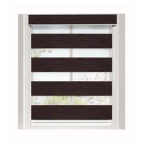 Cortina Zebra Premium Café 1.20x1.60m | Plastilisto