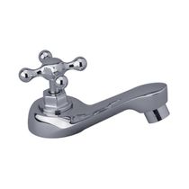 Llave para Lavabo Cruz Fija Cromada | FV