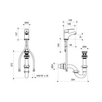 Juego Monocomando para Lavabo Arizona | FV