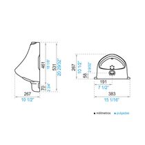 Urinario Quantum HEU Blanco E398-BL | FV