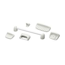 Juego Accesorios Porcelana Blanco Durfix E579.15-BL | FV