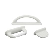 Juego Accesorios Intermedia Blanco Round E579.13-I-BL | FV