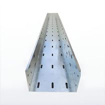 Canaleta Ranurada Modular 25x10x2.44cm con Unión | Aossline