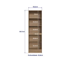 Alacena Nápoles 4 Puertas 63cm | Delmarco Moveis