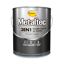 Metaltec 3 en 1 Negro Mate 1 L | Pintuco