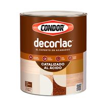 Laca Catalítica Decorlac Transparente Semi Mate 30-40 1 Litro | Condor