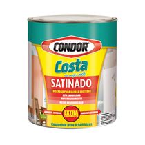 Pintura Látex Satinado Blanco 1L Costa | Condor