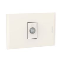 Toma Coaxial TV Tipo F Marfil | Bticino