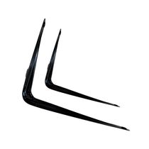 Soporte Escuadra 20 x 25cm Negro | Ducasse