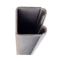Riel Aérea U-300 6 Metros Galvanizada | Ducasse