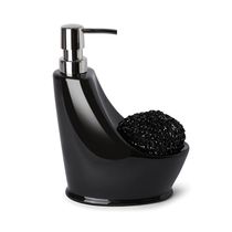 Dispensador de Lavavajillas con Esponja Negro | Orange
