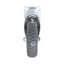 Garrucha Giratoria Plataforma Gris 5" | JEM