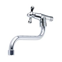 Llave para Lavaplatos de Pared S Cruz Oval | Yetka