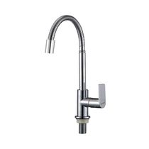 Llave para Lavaplatos Mueble Flex Cromo | Yetka