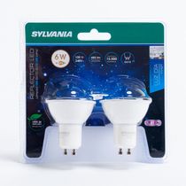 Reflector LED 6W Luz Día Pack x2 | Sylvania