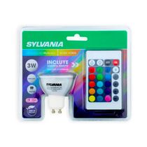 Lámpara LED Multicolor 3W con Control Remoto | Sylvania