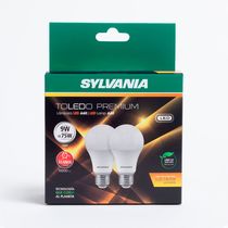 Foco LED A60 9W Luz Cálida Pack x2 | Sylvania