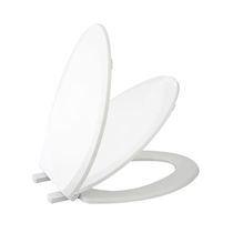 Asiento de Baño Status Premium Alargado Blanco | Edesa
