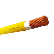 Cable Flexible THHN #12 Unilay 600V 100m Amarillo | Electrocable