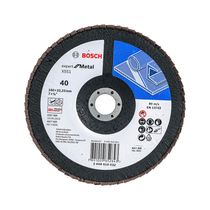 Disco Flap Expert Metal 180mm G40 | Bosch