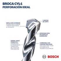 Juego Broca para Concreto CYL-1 5/6/8mm x3 | Bosch