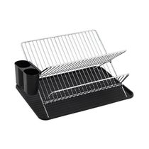 Escurridor de Platos Aspa Negro/Plata | Orange
