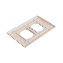 Placa Standard Doble Blanco | Cooper