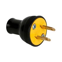 Enchufe 2P 15A 125V Negro | Cooper
