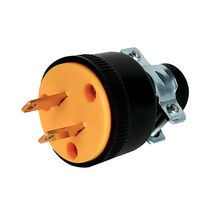 Enchufe 2P 15A 125V con Abrazadera Negro | Cooper