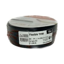 Cable Flexible #10 Negro THW 10m | Andes Cables