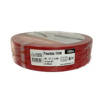 Cable Flexible #10 Rojo THW 100m | Andes Cables
