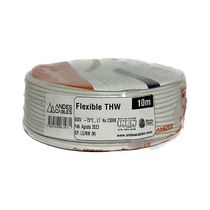 Cable Flexible #12 Blanco THW 10m | Andes Cables