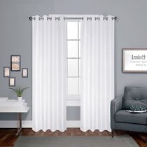 Cortina Jacquard Wendy 54x90'' Blanco | Home Accents