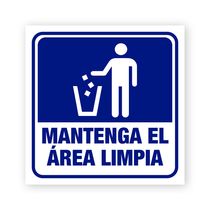 Señalética en Sintra - Mantenga el Área Limpia