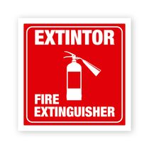 Señalética en Sintra - Extintor Fire Extinguisher