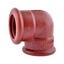 Codo Roscable H Marrón 1/2"x90° | Plastigama