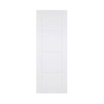 Puerta HDF Durban Blanca 65x200cm | Dimfer