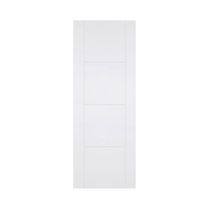 Puerta HDF Durban Blanca 70x200cm | Dimfer