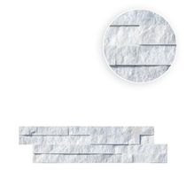 Fachalete Tipo Piedra Atenas Blanco 15x65cm 0.48m2 | Dar Ceramics