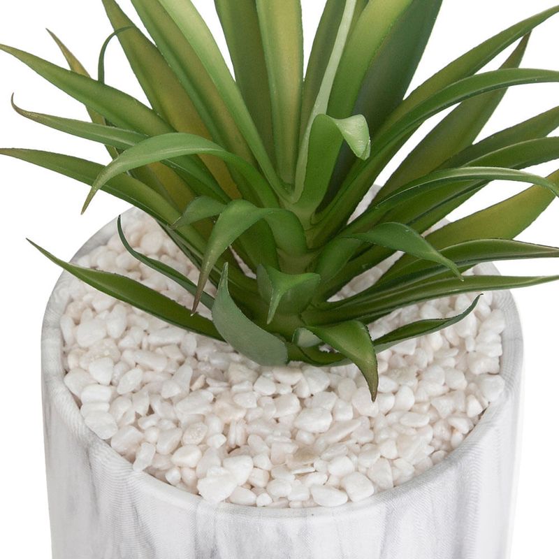 Planta Artificial Colgante Atmosphera - Maceta De Cerámica, Altura 20 Cm, Con Cuerda De Yute