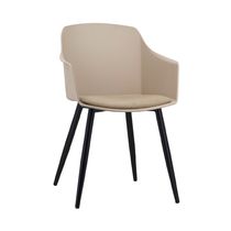 Silla Deco Soft de 57x54x83cm Habano | Dntx