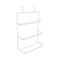 Toallero para Puerta 3 Niveles Blanco | Tendance