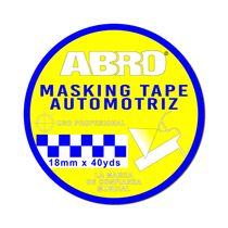 Cinta Masking Uso Automotriz 18mm x 40yds Azul | Abro