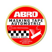 Cinta Masking Uso Automotriz 24mm x 40yds Beige | Abro